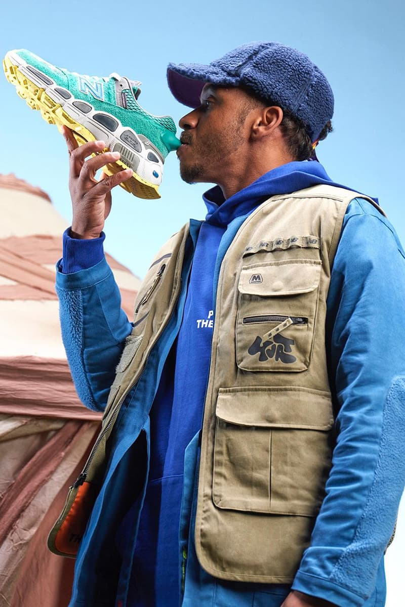 살레헤 벰버리 x 뉴발란스 574 '율트' 및 의류 컬렉션 출시 정보, Yurt, 호루라기