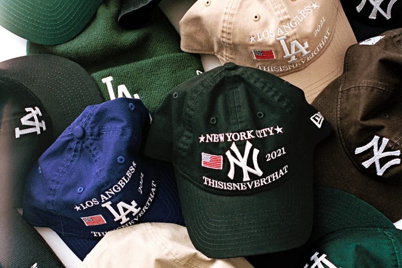 'NY & LA', 디스이즈네버댓 x 뉴에라 협업 컬렉션 출시