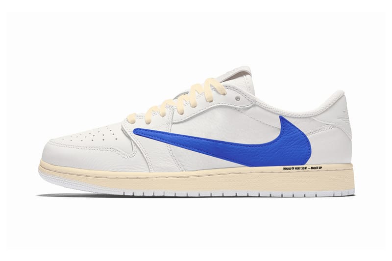 새로운 프라그먼트 디자인 x 트래비스 스콧 x 에어 조던 1 로우 공개