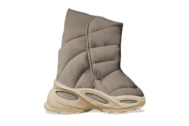 칸예 웨스트의 이지 인슐레이티드 부츠 '카키'가 출시된다