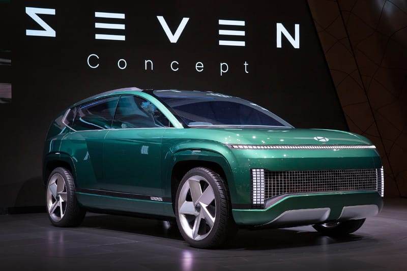 현대자동차, 새로운 전기 SUV 콘셉트카 ‘세븐’ 최초 공개