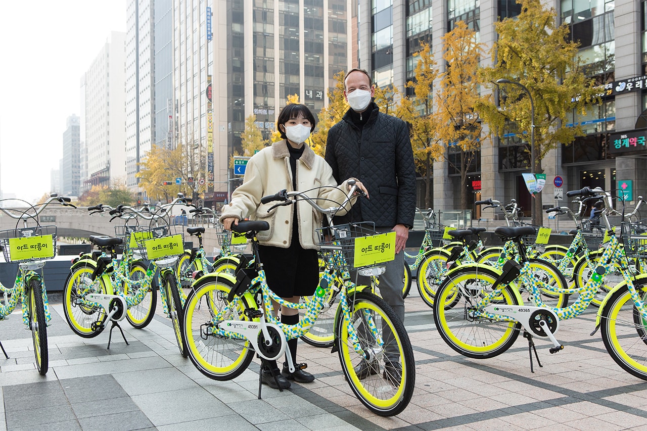 포르쉐가 3백65대 한정판 ‘따릉이’를 공개했다, 서울특별시, 자전거, 포르쉐 드림 아트 따릉이, 공공예술 프로젝트, 시민 예술가