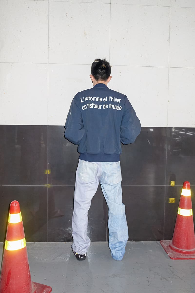 더 뮤지엄 비지터가 선보이는 2021 겨울 캡슐 컬렉션 발매 정보, MA-1 재킷, 바시티 재킷, 카펜터 팬츠, 박문수 디렉터