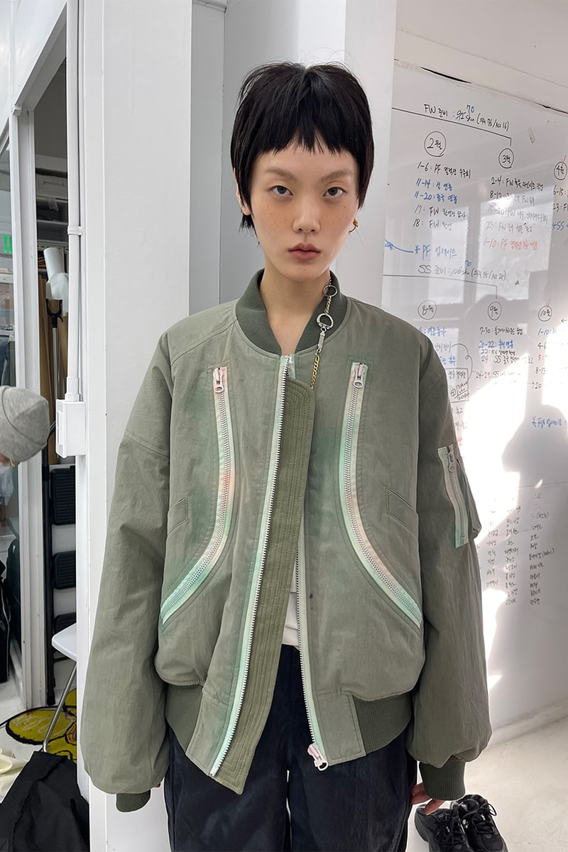 더 뮤지엄 비지터가 선보이는 2021 겨울 캡슐 컬렉션 발매 정보, MA-1 재킷, 바시티 재킷, 카펜터 팬츠, 박문수 디렉터