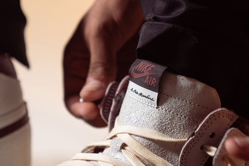 아 마 마니에르 x 나이키 에어 조던 1 컬렉션 룩북 살펴보기, 마룬, 마이클 조던