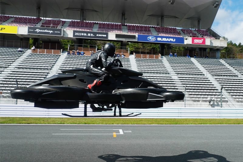 하늘을 나는 오토바이가 2022년 출시된다