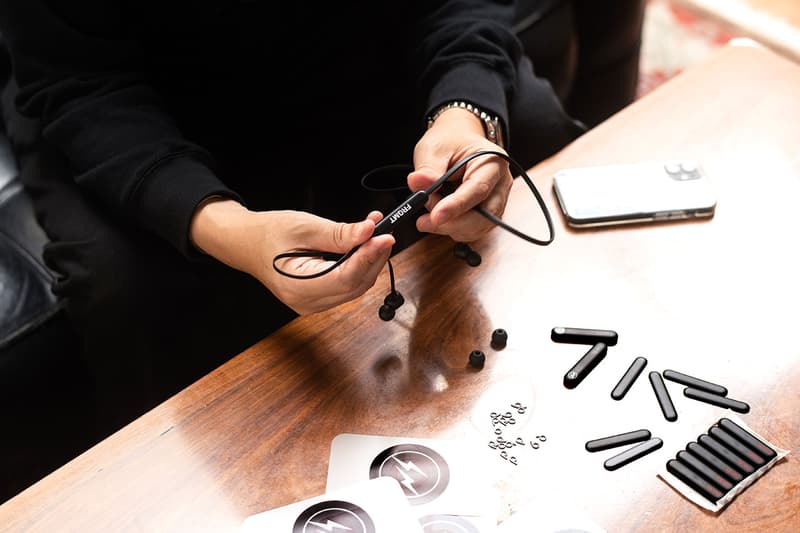후지와라 히로시의 두 번째 프라그먼트 디자인 x 비츠 협업 '비츠 플렉스' 출시, 번개, FRGMT