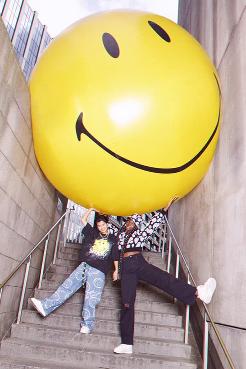 스마일리 x H&M 협업 스트리트웨어 컬렉션 출시, 스트릿웨어, 스트릿패션, 지속 가능성, SPA, 스파