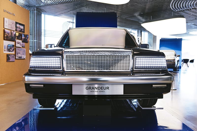 ‘하입비스트’가 포착한 현대자동차 ‘헤리티지 시리즈 그랜저’ 실물 들여다보기