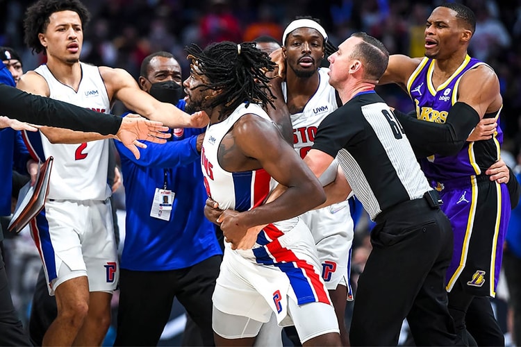 르브론 제임스가 경기 중 NBA 2년 차 신인의 얼굴을 가격했다