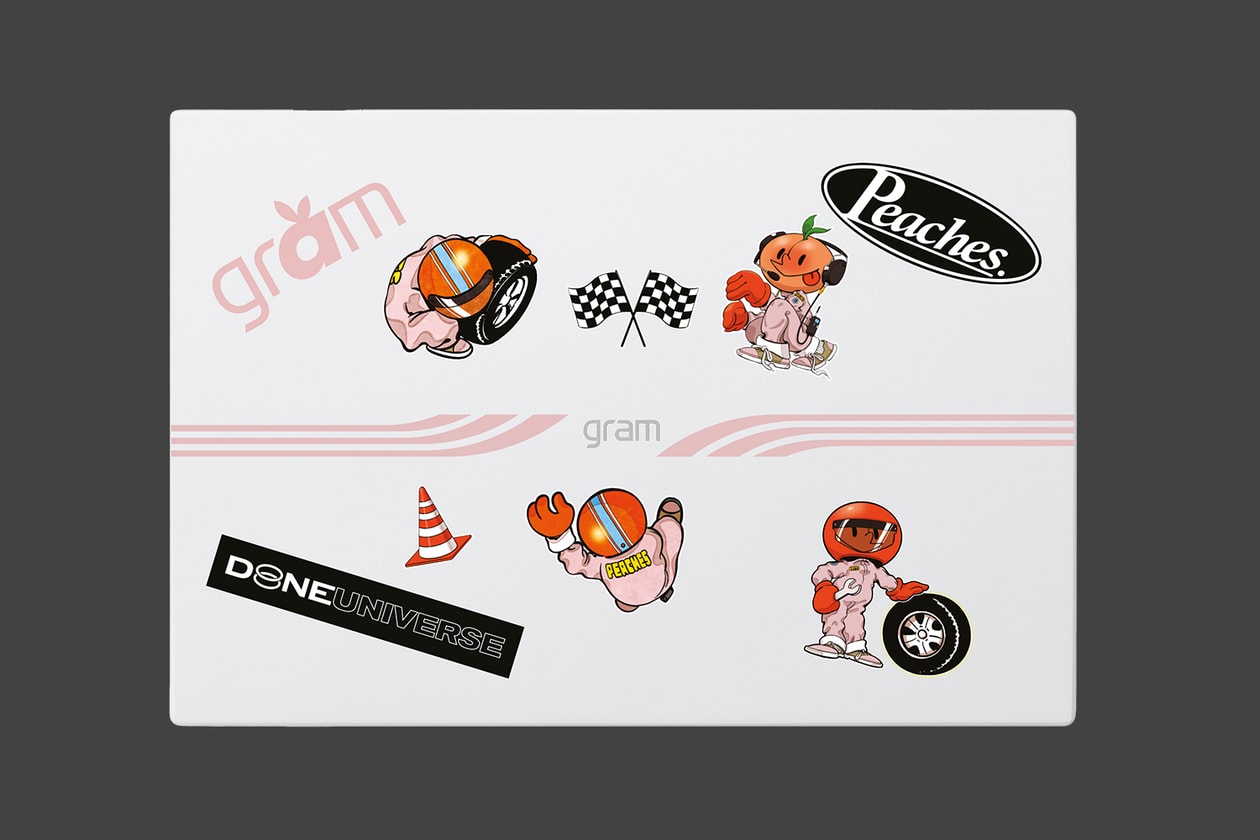 LG 그램 x 피치스, 열흘간 특별한 협업 이벤트 전개, peaches