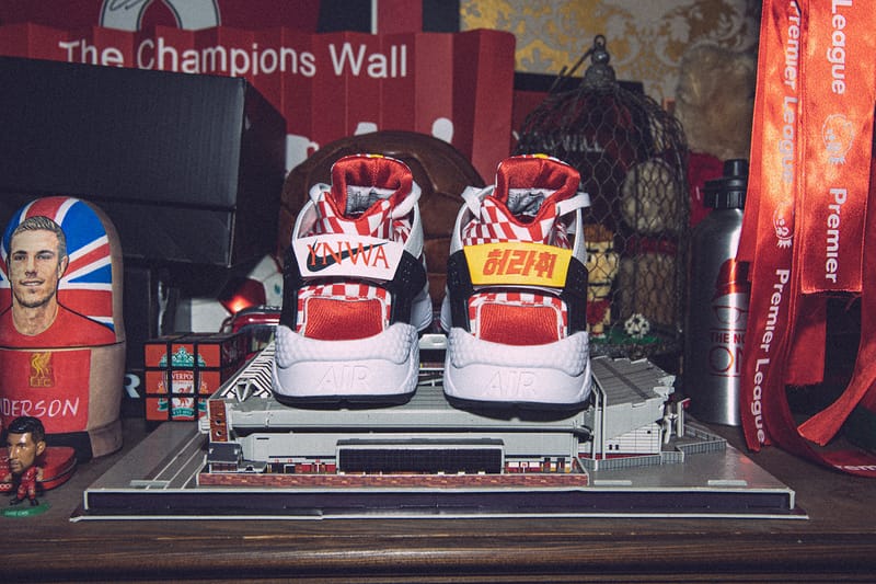 리버풀 FC x 나이키 에어 허라취 '리버풀' 국내 출시 정보