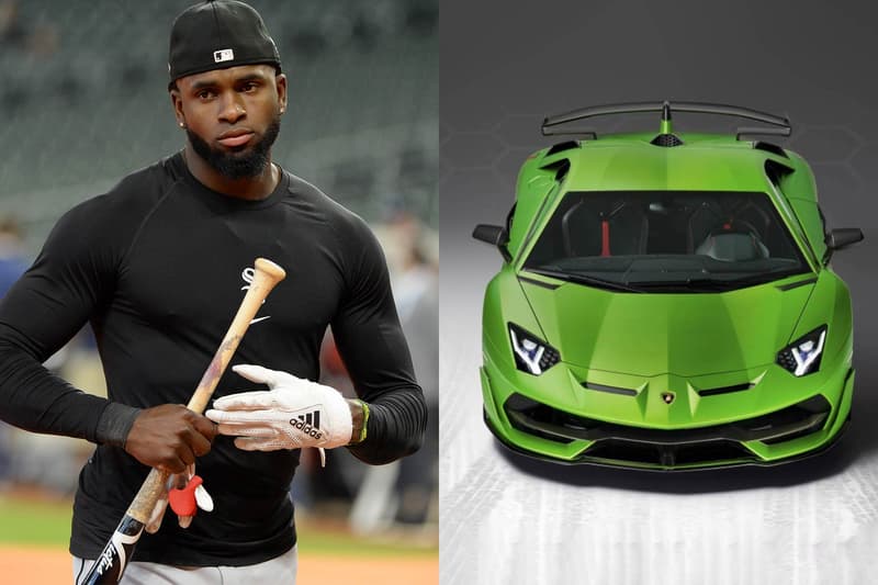 MLB 스타 선수가 '나루토'로 뒤덮은 람보르기니 아벤타도르 SVJ, 루이스 로버트, 메이저리그, 화이트삭스