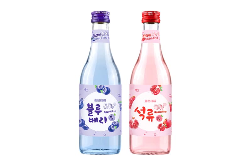 무학, 탄산 더해진 좋은데이 ‘블루베리’, ‘석류’ 새롭게 출시, 스파클링