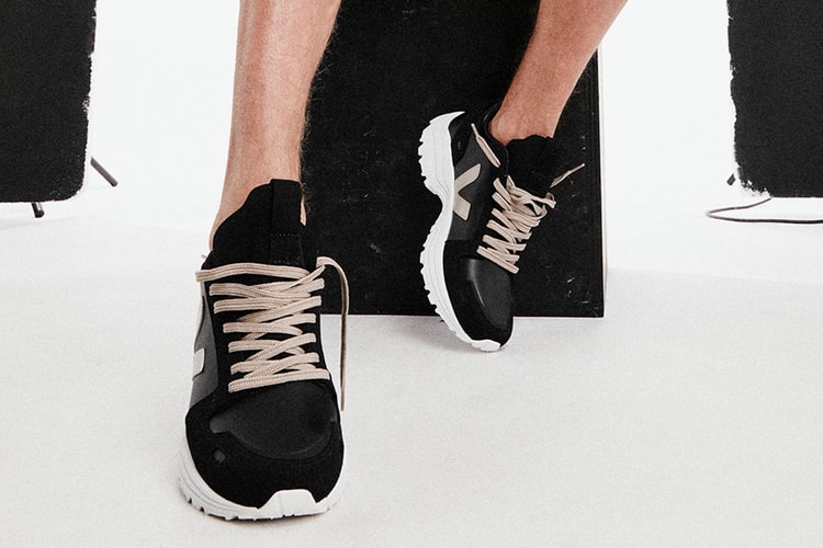 비건 & 지속 가능성 소재로 제작된 릭 오웬스 x 베자 스니커 컬렉션 출시 정보