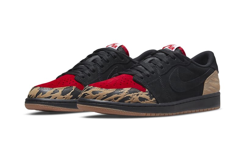 업데이트: 솔플라이 x 에어 조던 1 로우 '블랙 앤드 스포츠 레드' 한국 출시 정보