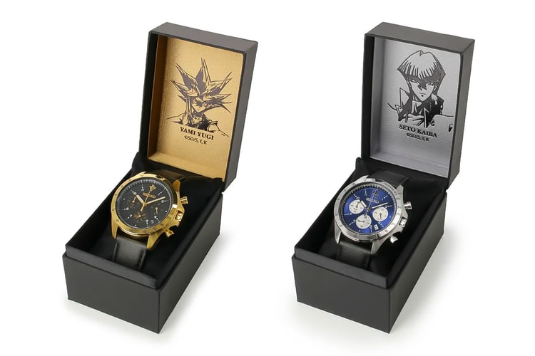유우기 vs 카이바, '유희왕' x 세이코 3백 개 한정 쿼츠 시계 출시 정보