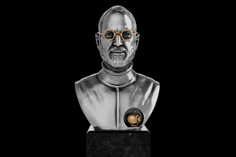 9백99개 한정, 황금 장식을 두른 ‘스티브 잡스’ 흉상이 판매 중이다