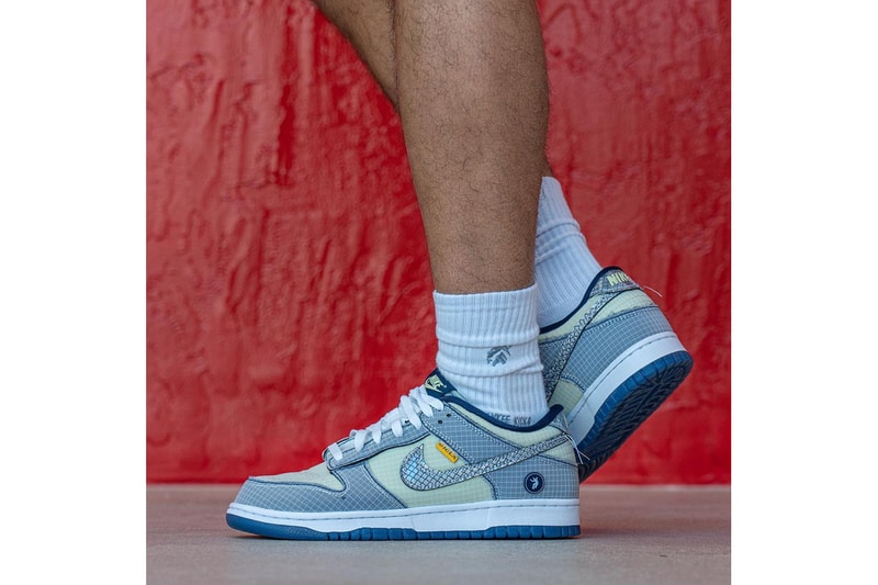 새로운 컬러웨이의 유니언 LA x 덩크 로우 실제 착용 사진 공개, 협업 스니커, SNKRS