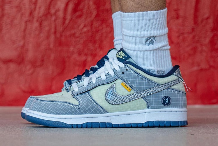 새로운 컬러웨이의 유니언 LA x 덩크 로우 실제 착용 사진 공개