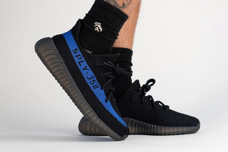 아디다스 이지 부스트 350 V2 '다즐링 블루' 착용 사진 공개