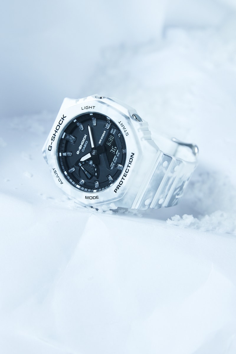 지샥, 겨울을 맞아 '그런지 스노우 카모플라쥬' 컬렉션 출시 g-shock grunge snow camouflage