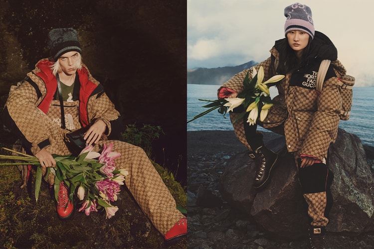 구찌 x 노스페이스 협업 컬렉션의 챕터 2 공개