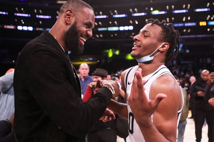 르브론 제임스, "아들과 함께 NBA에서 뛰고 싶다"