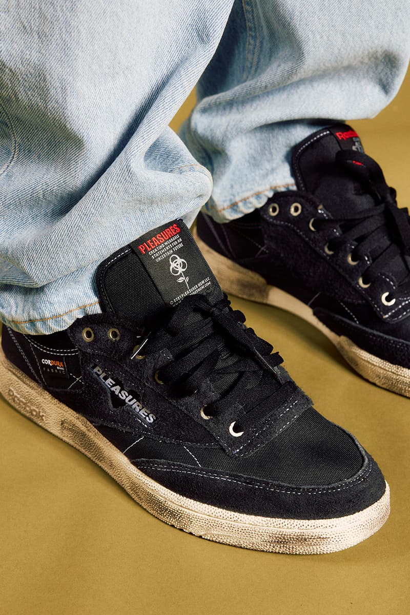 플레져스 x 리복, 그런지 스타일의 협업 클럽 C 출시한다, 그런지, 빈티지