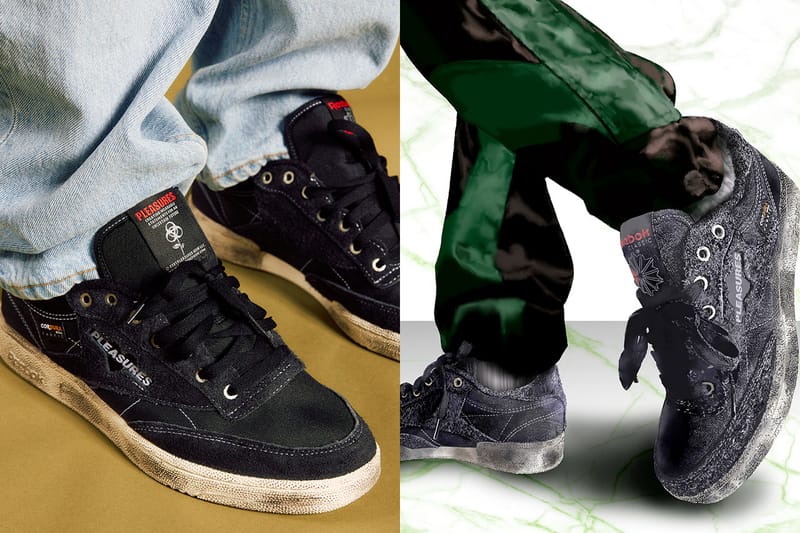 플레져스 x 리복, 그런지 스타일의 협업 클럽 C 출시한다