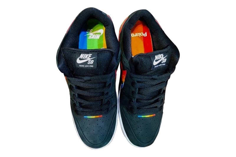 폴라로이드 x 나이키 SB 덩크 첫 유출 사진 살펴보기