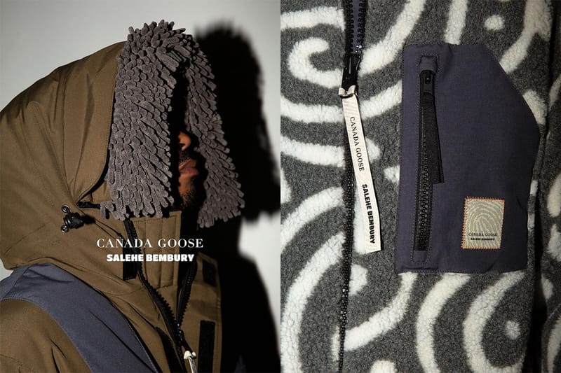 업데이트: 살레헤 벰버리 x 캐나다 구스 퍼스트룩 살펴보기
