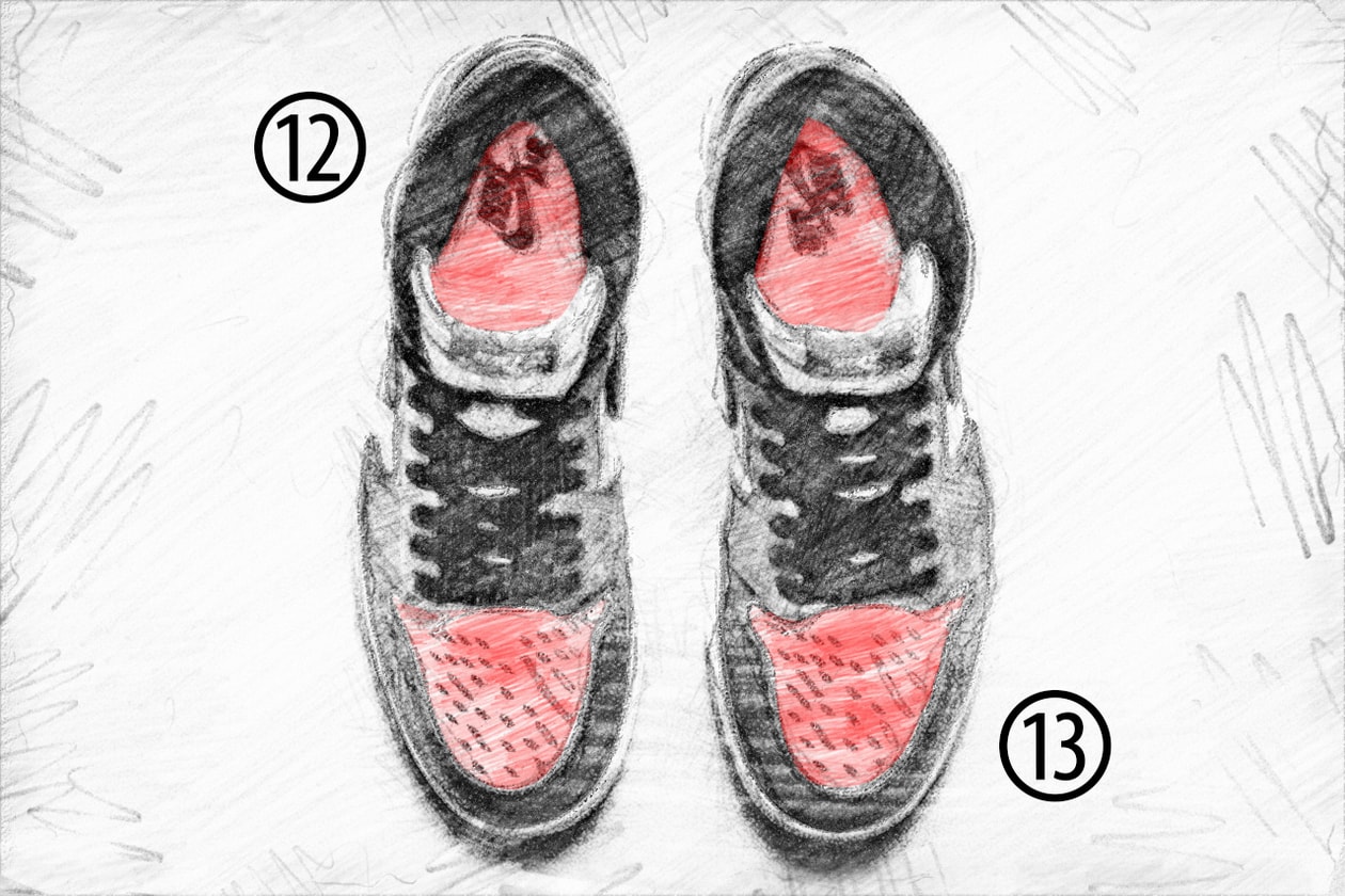 스니커 각 부분의 명칭이 궁금할 때, 스니커 용어 사전 2.0, 어퍼, 갑피, 쿼터, 머드가드, 오버레이, 슈레이스, 신발 끈, 아일릿, 끈 구멍, 아이스테이, 칼라, 쿼터패널, 톱 라인, 신발 입구, 토, 앞코, 토캡, 폭싱, 뒤축, 백 카운터, 힐 카운터, 힐캡, 뱀프, 선포, 힐탭, 뒷창, 텅, 설포, 혀, 인솔, 안창, 솔, 밑창, 미드솔, 중창, 아웃솔, 겉창