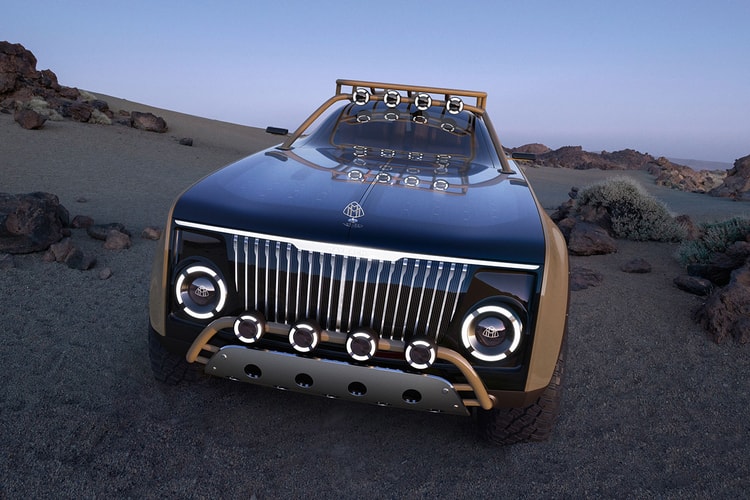 버질 아블로가 디자인한 메르세데스-마이바흐의 초호화 전기차 공개