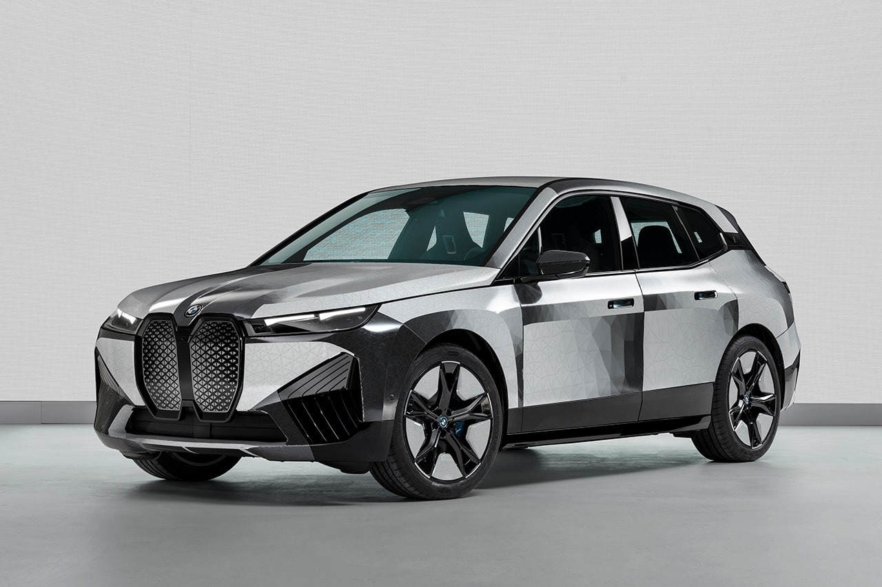 BMW, 마술처럼 자동차 외장 컬러 바꾸는 ‘iX 플로우’ 공개, CES 2022