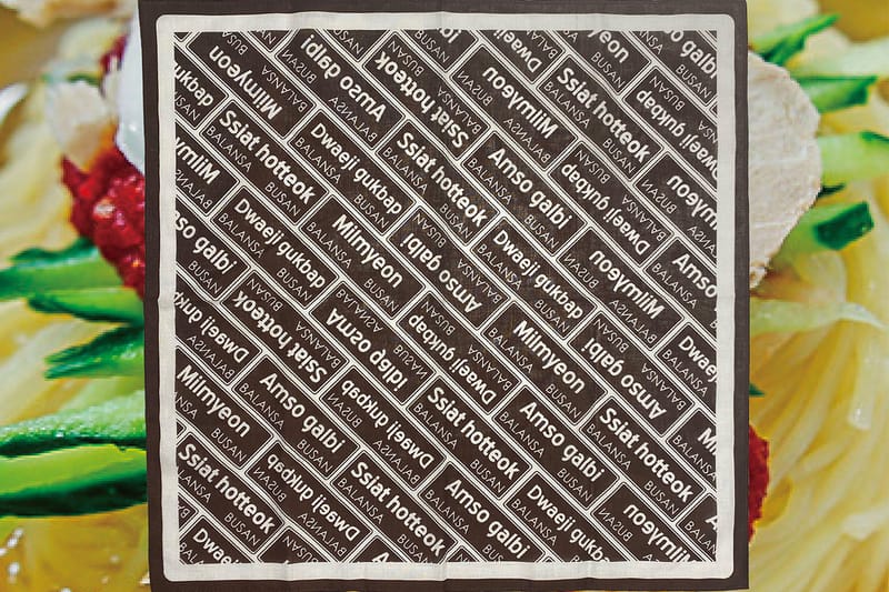 발란사 x 민나노 협업 반다나 & 티셔츠 출시 정보