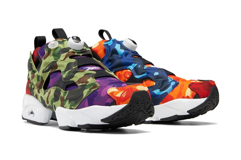 베이프 x 리복 협업 인스타펌프 퓨리 & 클럽 C 출시 정보