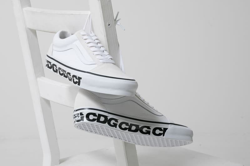 꼼 데 가르송 CDG x 반스 올드스쿨 '화이트' 출시 정보, 꼼데, 꼼데가르송, 스케이트