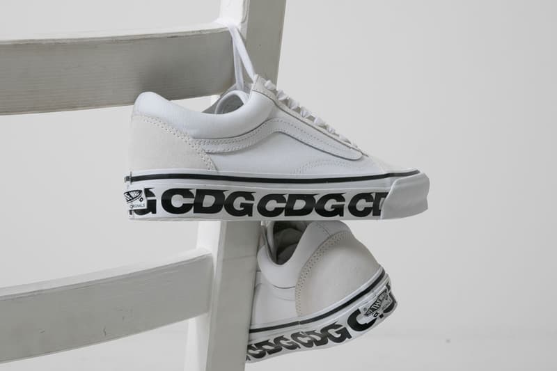 꼼 데 가르송 CDG x 반스 올드스쿨 '화이트' 출시 정보, 꼼데, 꼼데가르송, 스케이트