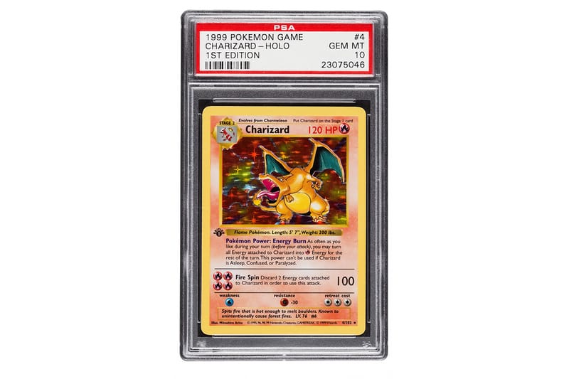 한국어 초판 '리자몽' 포켓몬 카드가 1억9천만 원에 판매 중이다