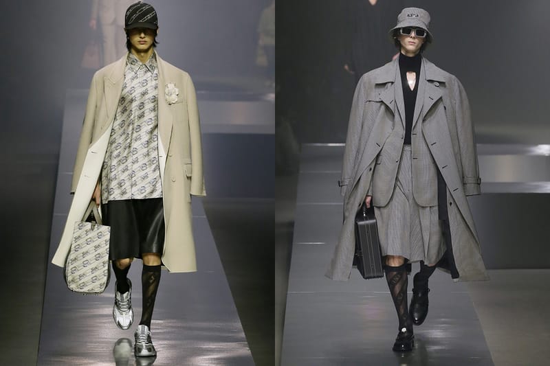 1920년대에서 영감을 받은, 펜디 2022 FW 컬렉션 런웨이 살펴보기