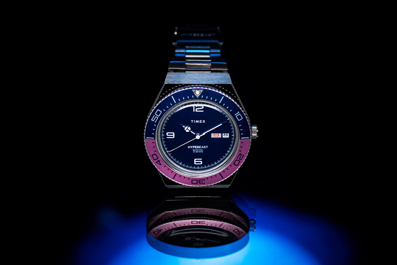 '하입비스트' x 타이맥스 M79 '푸시아 핑크' 시계 상세 사진 공개, 손목시계, 빈티지 시계
