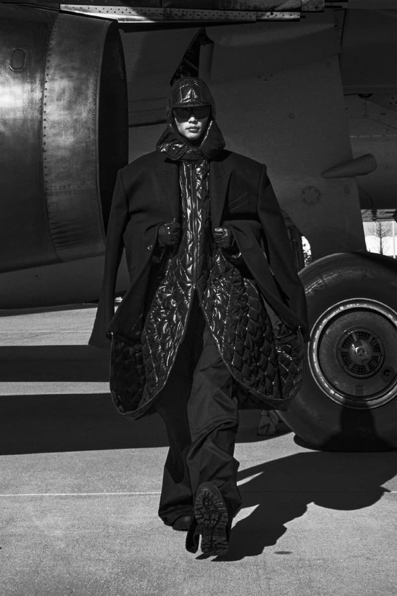 준지 2022 FW 컬렉션 룩북 'JUUN.JSET', 다시 여행, 코로나19, 팬데믹, 인천국제공항