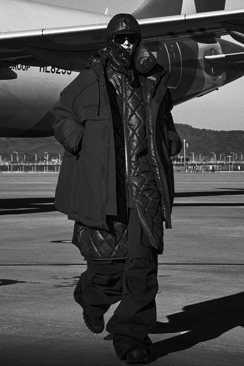 준지 2022 FW 컬렉션 룩북 'JUUN.JSET', 다시 여행, 코로나19, 팬데믹, 인천국제공항