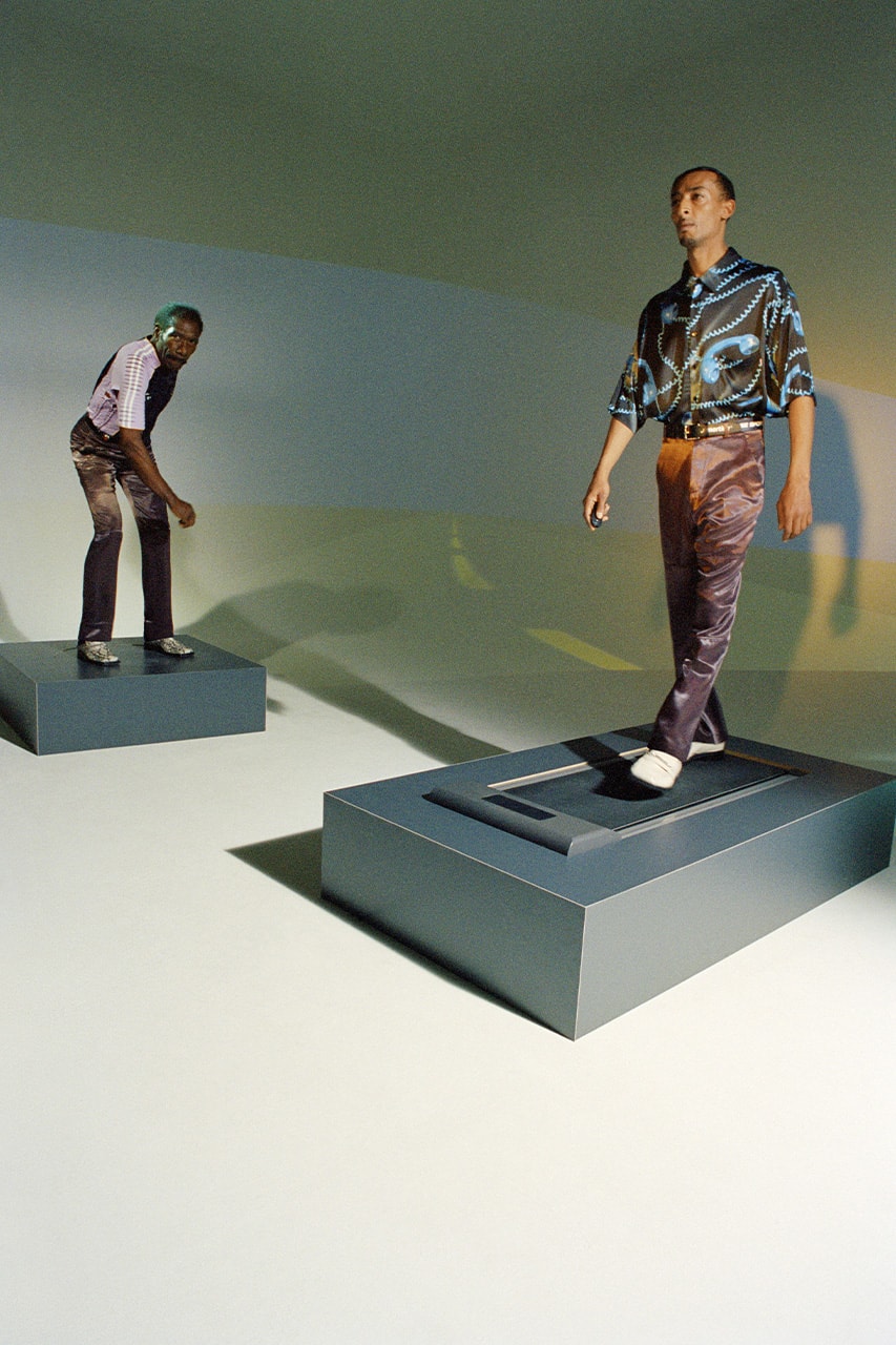 1980~90년대 파티 플라이어에서 영감을 얻은 마틴 로즈 2022 SS 컬렉션 룩북, 트랙슈트, 디자이너 브랜드