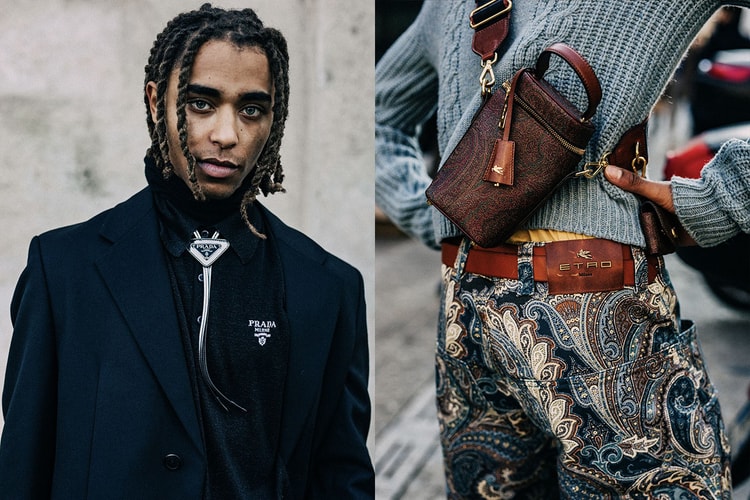 '하입비스트' 포착, 밀라노 남성 패션위크 2022 FW 스트리트 패션 살펴보기
