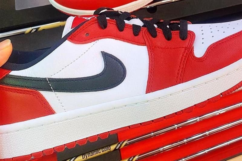 나이키 에어 조던 1 로우 1 G '시카고' & '울프 그레이' 실물 유출, 골프화, 골프, 조던1, 조던원