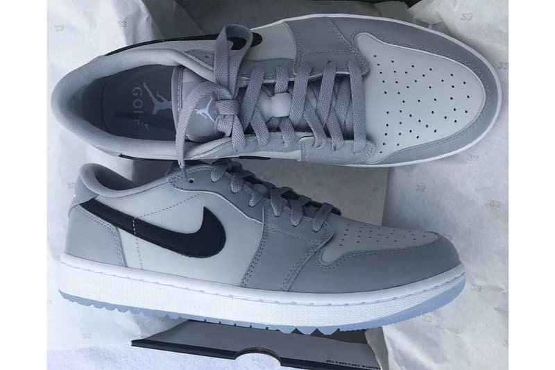 나이키 에어 조던 1 로우 1 G '시카고' & '울프 그레이' 실물 유출, 골프화, 골프, 조던1, 조던원