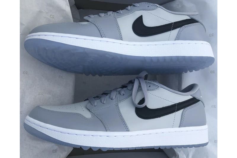 나이키 에어 조던 1 로우 1 G '시카고' & '울프 그레이' 실물 유출, 골프화, 골프, 조던1, 조던원