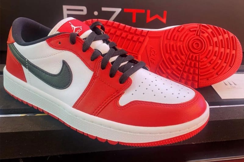 나이키 에어 조던 1 로우 1 G '시카고' 실물 유출